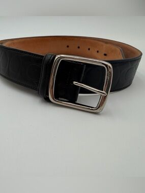 Men’s Coach Harness Buckle Belt Sz 40